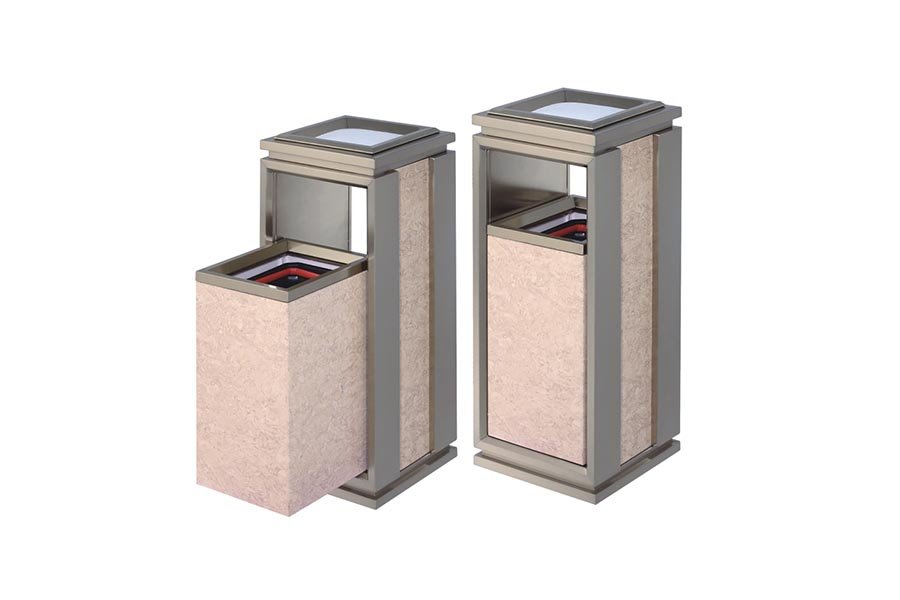 BoXin-Hotel Waste Bins Manufacture | Single Top Open Top Garbage Can