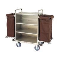 Hotel equipment room service trolley hotel housekeeping cart janitorial cleaning trolley