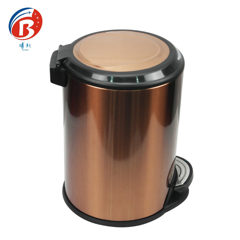 BX-C358High quality stainless steel trash can garbage can