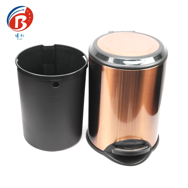  BoXin BX-C358High quality stainless steel trash can garbage can Room trash can image23