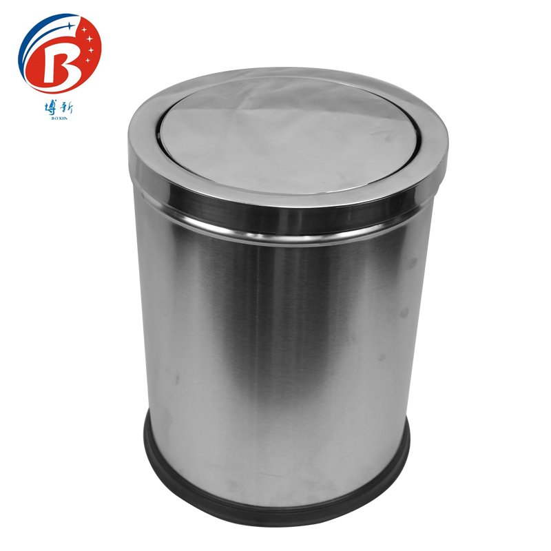 BX-C314Indoor usagae stainless steel rubbish barrels