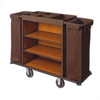 Hotel room service trolley  hospitality service cart,wooden service trolley