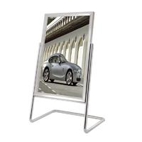 High quality metal material hotel lobby sign stand
