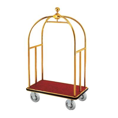 BOXIN Hotel Trolley Room Stainless Steel Luggage Service Cart